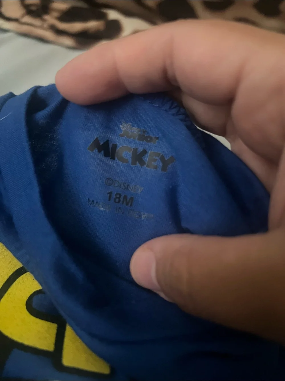 Mickey Mouse matching set size 18months NWOT